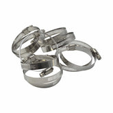 10 Piece 304 Stainless Steel 52-76mm Worm Drive Hose Clamp - Twin Eagle Imports