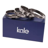 10 Piece Kale 304 Stainless Steel 40-60mm Worm Drive Hose Clamp - Twin Eagle Imports