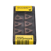 10pc Sandvik TCMT 16 T3 08-MM 1125 Turning Insert for Stainless Steel - Medium Chipbreaker - Twin Eagle Imports