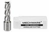 14 x 50mm D.O.C HSS Weldon Shank Annular Cutter - Twin Eagle Imports