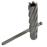 22 x 75mm D.O.C HSS Weldon Shank Annular Cutter with Pin