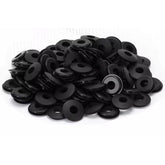 X100 Black Rubber Gladhand Seals Hose Gaskets for Semi Trucks & Trailers