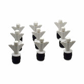 9x Nylon Mechanical Pipe Test Plug Bung with 10mm Bypass 23mm to 32mm - Twin Eagle Imports