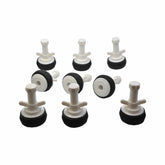 9x Nylon Mechanical Pipe Test Plug Bung with 13mm Bypass 63mm to 76mm - Twin Eagle Imports