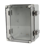 ABS IP66 Clear Lid Hinge Junction Box 150 x 200 x 130mm - Twin Eagle Imports