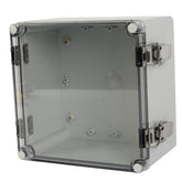 ABS IP66 Clear Lid Hinge Junction Box 200 x 200 x 130mm - Twin Eagle Imports