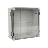 ABS IP66 Clear Lid Hinge Junction Box 280 x 280 x 130mm - Twin Eagle Imports