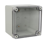 ABS IP66 Clear Lid Junction Box 125 x 125 x 100mm - Twin Eagle Imports