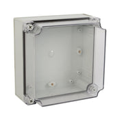 ABS IP66 Clear Lid Junction Box 175 x 175 x 100mm - Twin Eagle Imports