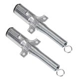 x2 Heavy-Duty 7-Pin Trailer-Side Wiring Harness Connector – 200mm Length