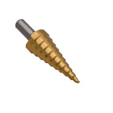 CH Tools HSS-E TiN Step Drill Bit 4–22mm – 10 Steps - Twin Eagle Imports