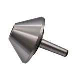 DAJIU ACCESSORIES Bull Nose Pipe Centre MT4 x 160mm Heavy Duty Revolving Pipe Centre