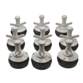 DRAINCHEM Expanding Plumbing Plug 9x Nylon Mechanical Pipe Test plug bung with 13mm bypass 85mm to 92mm