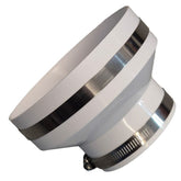 Ductsure Ventilation Pack of 60 Ventilation Duct Adapter 150mm to 100mm BJ150-100-60
