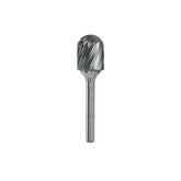 CH Tools SC3MNF 10 mm double‑cut carbide burr – cylinder with radius end