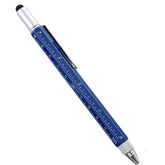Full Metal Body 6-in-1 Multi-Function Tool Blue Engineers Pen - Twin Eagle Imports