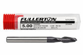 Fullerton 5.0mm 2 Flute TiAlN Coated Carbide Ball Nose Endmill - 3215 Series - Twin Eagle Imports