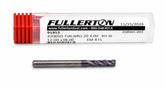 Fullerton 91953 0.1181" 4 Flute TiAlN Coated Corner Radius End Mill