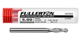 Fullerton 92062 0.1969" 2 Flute Standard Ball Nose End Mill - Twin Eagle Imports