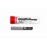 Fullerton 92212 8mm 4 Flute TiAlN Coated Carbide Square End Mill - Twin Eagle Imports
