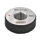 INSIZE Manufacturing Insize NOGO Thread Ring Gauge M22X2.5 Series 4120-22N