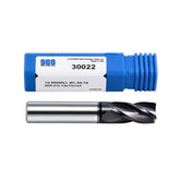 Kyocera SGS 30022 1/2" 4 Flute Ti-NAMITE-A AlTiN Coated Carbide Square End Mill - Twin Eagle Imports