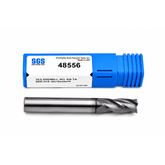 Kyocera SGS 48556 10mm 4 Flute Ti-NAMITE-A AlTiN Coated Carbide Square End Mill - Twin Eagle Imports