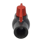 LD Valve Ball Valve 4pcs PVC Pipe Female/Female 3/4" BSP Thread Ball Valve