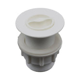 Plastec Drain Waste Extended 32mm White Plastic Body Plug and Waste Unit
