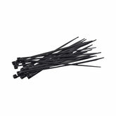 Raptor Cable Tie RAPTOR Black 150mm x 3.6mm Medium Duty Cable Ties, 20 Pack