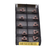 SANDVIK INSERTS 10pc Sandvik Coromant TCMT 09 02 08-MM 1125 Turning Insert (Suitable for Stainless Steel, Medium Chipbreaker)