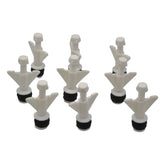 Twin Eagle Imports Expanding Plumbing Plug 9x Nylon Mechanical Pipe Test Plug Bung with 10mm Bypass 18mm to 26mm