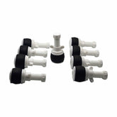 Twin Eagle Imports Expanding Plumbing Plug 9x Nylon Mechanical Pipe Test Plug Bung with 13mm Bypass 49mm to 54mm