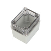Twin Eagle Imports Junction Box ABS IP66 Clear Lid Junction Box 50 x 65 x 55mm