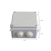 100x100x70 mm ABS Plastic IP65 Waterproof Junction Box - Twin Eagle Imports