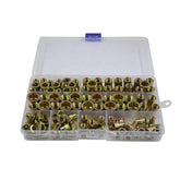 120pc Imperial Steel Flange Head Nutserts Grab Kit Assortment - Twin Eagle Imports