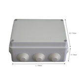 150x110x70 mm ABS Plastic IP65 Waterproof Junction Box - Twin Eagle Imports