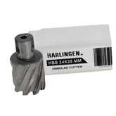 34 x 25mm D.O.C HSS 3/4" Universal Shank Annular Cutter - Twin Eagle Imports