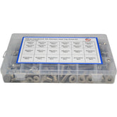 648 Piece 304 Stainless Steel Countersink Cap Screw Grab Kit Assortment - Twin Eagle Imports