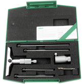 Insize 4pc Metric Depth Micrometer 0-100mm Range Series 3241-100 - Twin Eagle Imports