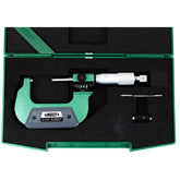 Insize Imperial Outside Micrometer W/ Analog Counter 1-2" Range Series 3400-2 - Twin Eagle Imports