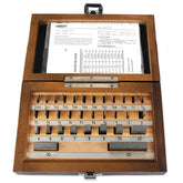 INSIZE Measuring Equipment Insize 32 Piece Steel Gauge Block Set Series 4100-232 Grade 2