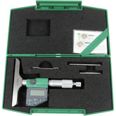 INSIZE Measuring Equipment Insize Digital Depth Micrometer 0-50mm/0-2" Range Series 3540-50