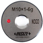 INSIZE Measuring Equipment Insize NOGO Thread Ring Gauge M10X1.0 Series 4129-10PN