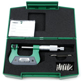 INSIZE Measuring Equipment Insize Non-Rotating Micrometer with Anvil/spindle tips 0-25mm Range Series 3280-25A