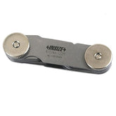 INSIZE MEASURING EQUIPMENT Insize Radius Gauge Set 17/64"-1/2" Range Series 4801-16E