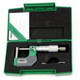 Insize Type C Cylindrical Anvil Tube Micrometer 0-25mm Range Series 3261-25CA - Twin Eagle Imports