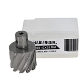 Twin Eagle Imports Annular Cutter 42 x 25mm D.O.C HSS Weldon Shank Annular Cutter