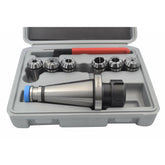 Twin Eagle Imports Milling Chuck 6 pc ER25 NT40 Precision Collet Set