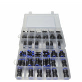Twin Eagle Imports Quick Connect 50pc Imperial & 58 PC Metric Quick Connect Grab Kit Assortment